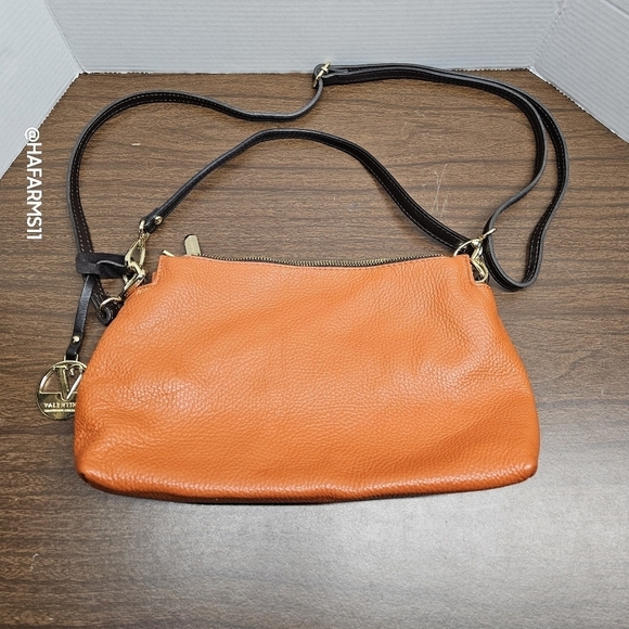 Valentina Italian Small Leather Bag - Picture 9 of 12
